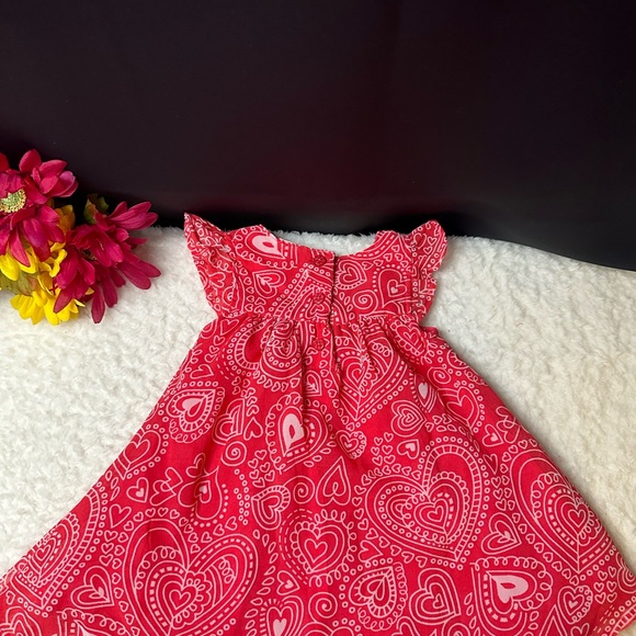 Beautiful Toys’R’Us Koala Baby Red Heart ♥️ Baby Gil’s Sleeveless Dress - Picture 2 of 6